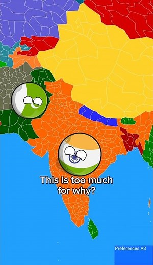Video is incomplete😅 #shorts #countryballs #india