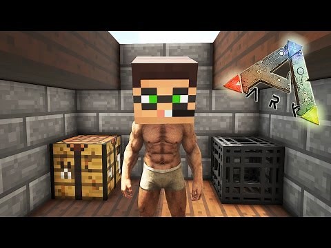 MINECRAFT EN ARK!! "ARKcraft" INCREÍBLE MOD - ARK: Survival Evolved