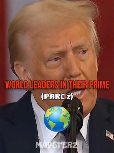WORLD LEADERS IN THEIR PRIME (PART-2) || Mapsterz || #map #geography #history #geopolitics #country
