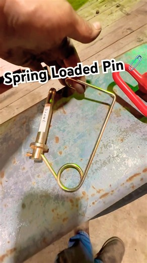 Never Lose Your Equipment Safety Pin 🧷 Again #safteyfirst #tractor #pins