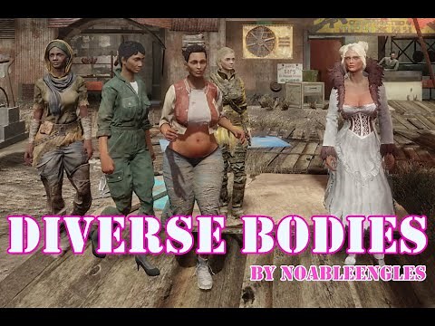 Fallout 4 Diverse Bodies How to add your presets to processing