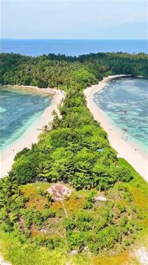 Breathtaking scenery @ Cabgan Island, Barobo, Surigao del Sur #shortvideo #travel #nature #papaoutai