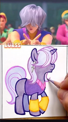 What if Sajaboys were My Little Pony?! -mystery✨🦄 #kpopdemonhunter #mlps #fanart