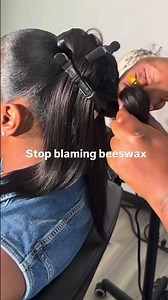 How to get that hair ready for a slik bun