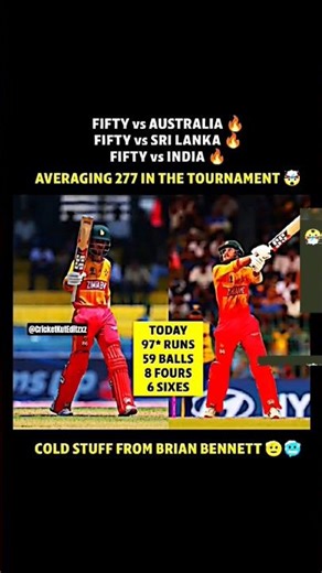 Take A Bow Brian Bennett 👏 #brianbennett #t20worldcup