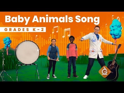 The Baby Animals SONG | Science for Kids | Grades K-2