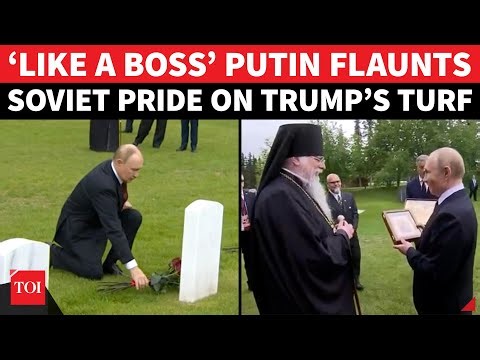 Putin’s BOLD SOVIET Flaunt On US Soil After Meet With Trump In Alaska; ‘What Russia Has Given…’