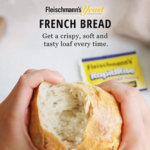 1.1K views · 36 reactions | Crisp crust? Check! Soft, fluffy texture? 100%! This French Bread turns out so great you can’t wait to enjoy it. Recipe: @BromaBakery  Why it’s a great bake: a classic bread for a reason! This recipe features minimal ingredients and uses a long rise in the fridge to develop flavor and texture. Recipe link below! https://www.fleischmannsyeast.com/spring-baking/ | Fleischmann's Yeast | Facebook