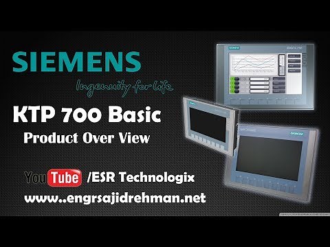 SIEMENS SIMATIC KTP 700 Basic HMI Overview | TIA Portal | EKB Install