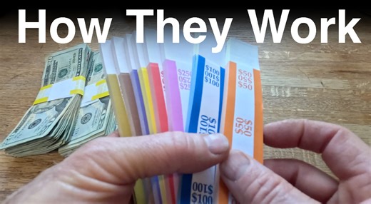 Watch HOW THEY WORK Essential Currency Money Bands on Amazon Live