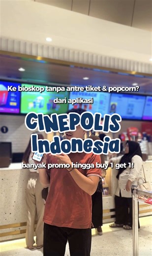 Promo nonton di Aplikasi Cinepolis!! Tiket dan makanan bisa dipesan langsung dari aplikasi, jadi nggak perlu antre lagi. @cinepolisid #Cinepolis #NontonDiCinepolis #PromoBioskop #MovieTime #BioskopIndonesia