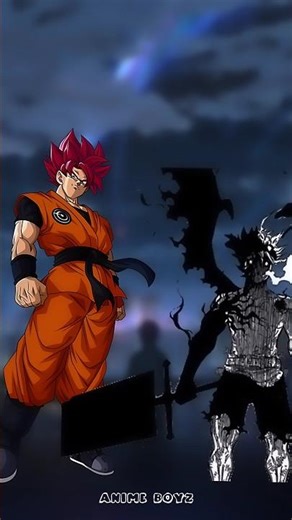 ASTA VS GOKU #asta #goku #dbz