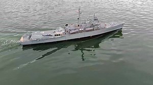 17K views · 971 reactions | HMS Intrepid, 1/96th scale sails the Swannie Ponds | Dundee Model Boat Club | Facebook