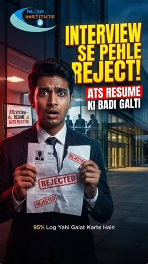 95% Resume ATS Me Reject Ho Jate Hain |Ye Galti Mat Karna | ResumeTips 2025 #ATSResume #ResumeReject