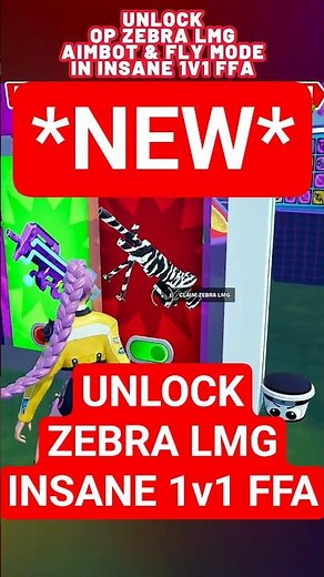 ZEBRA LMG + AIMBOT Remote - INSANE 1V1 FFA ALL GUNS & RDIES FORTNITE #fortnite #fortnitecreative