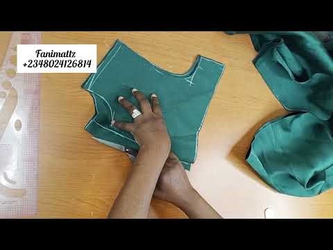 Pleated Detachable Cape Cutting Tutorial With Puff Sleeves | How to Make a Pleated Bolero jacket