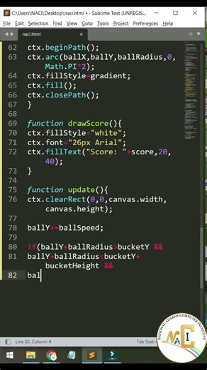 I Built a 3D Gradient JavaScript Game #shorts #shortvideo