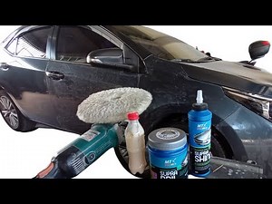 3 step buffing #toyota#altis