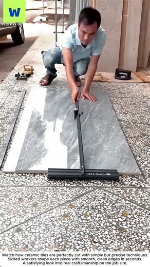 Handy Ruler Tile Cutter Every Builder Needs!