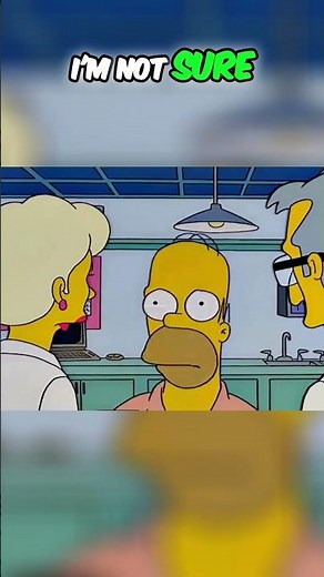 Homer has a crayon lodged in his brain 🧠
