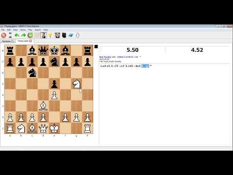 PC Chess Explorer - Playing a game against computer