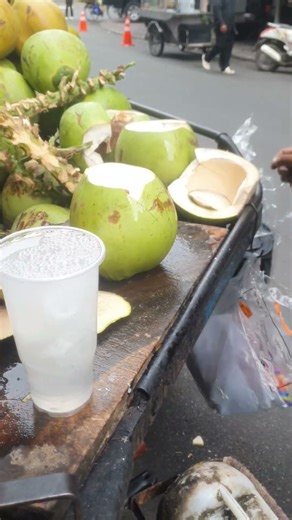 Cutting a Coconut with Laser Precision