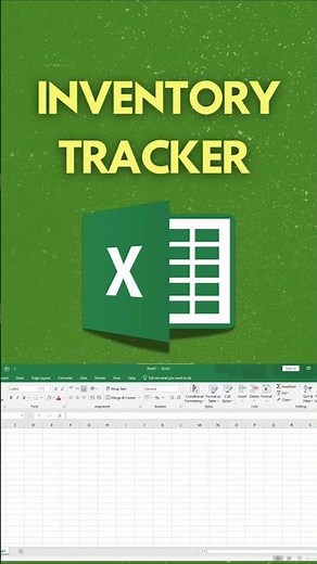 How to Create an Inventory Tracker in MS Excel #excel