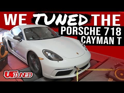 We TUNED the New Porsche 718 Cayman T // Dyno & Test Drive!