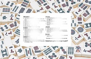 PRINTABLE Mahjong Cheat Sheet American Mahjong Rules Card Mahjong for Beginners Instant Download - Etsy