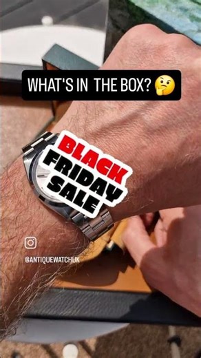 WHAT'S IN THE WATCH BOX? 🖤 Our black Friday weekend event starts TONIGHT! Prices slashed 🤝