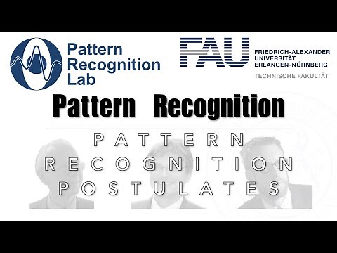 Pattern Recognition [PR] Episode 2 - Pattern Recognition Postulates