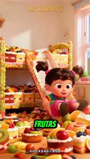 Fantasy Beds! 🍔🍫 Slide into the World of Flavors!