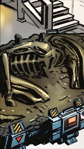 Rook discovers the Xenomorph #Alien #AlienRomulus #lore #prometheus