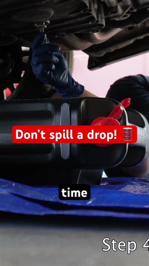 Oil change without spilling a drop challenge #cars