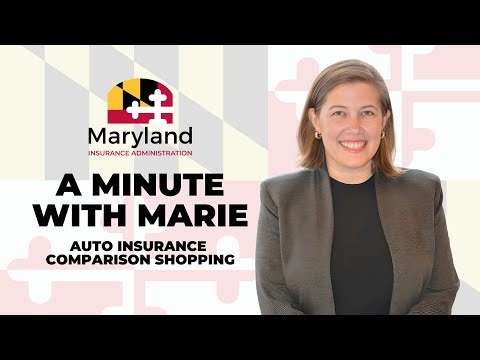 A Minute with Marie: Auto Insurance Comparison Shopping