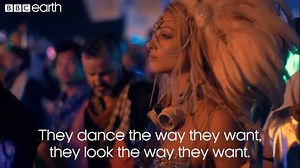 'Coming to Burning Man is almost like people are their truest selves' #Rituals | BBC Earth