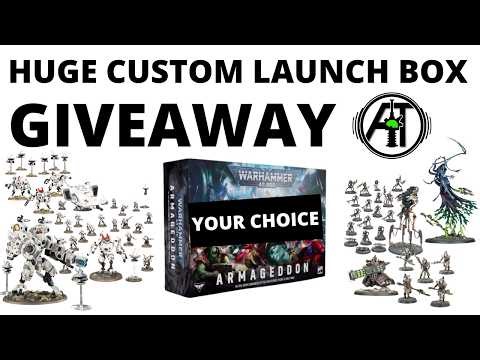 The Biggest Ever Auspex Tactics Giveaway? Build Your Own Launch Box! Channel Update May