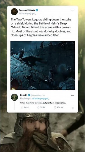 Legolas Invented Medieval Parkour 🏹🛡️ #LOTR #fantasy