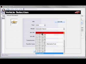 Vehicle Selection general example