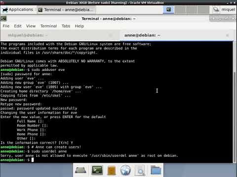 How to configure the Linux sudoers file in Debian 10