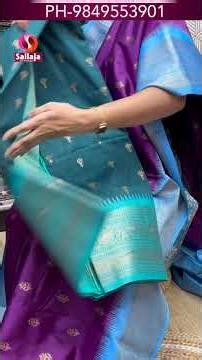 Narayanpet Semi Pattu | ₹1530 Free Shipping ‪@sailajasilks‬ 9849553901 #shortvideo #sareelove