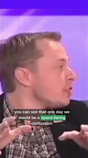 Elon Musk: Become a Space-Faring Civilization