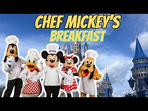 🔴LIVE: Magic Kingdom: Chef Mickey’s Character Breakfast!