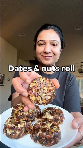 Dates & nuts rolls for winter