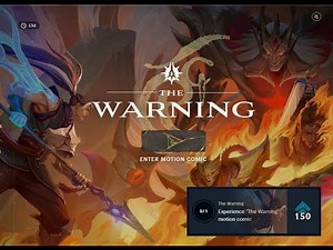 THE WARNING-MOTION COMIC-LEAGUE OF LEGENDS-10-23-2025