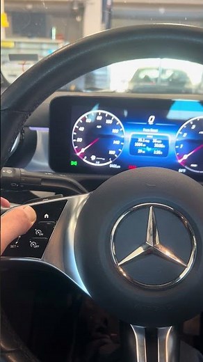 Reset oil light 2025 Mercedes CLA 250 #2025 #mercedes #mercedesbenz #learning #pov