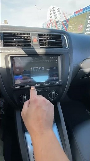 Volkswagen Jetta - install car Android radio and rear back up camera