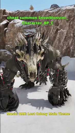 Ossidon Spawn Command – ARK Survival Ascended Admin Command Guide