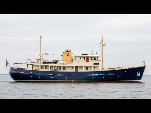 De Vries Lentsch Ocean Trawler | The Ultimate Classic Dutch Long-Range Yacht