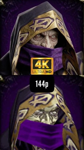 WARCRAFT 3: Evolution of the Undead Army! (144p vs 4K) 💀 #shorts #worldofwarcraft #warcraft
